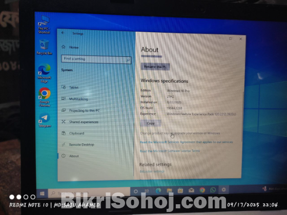 Hp leptop